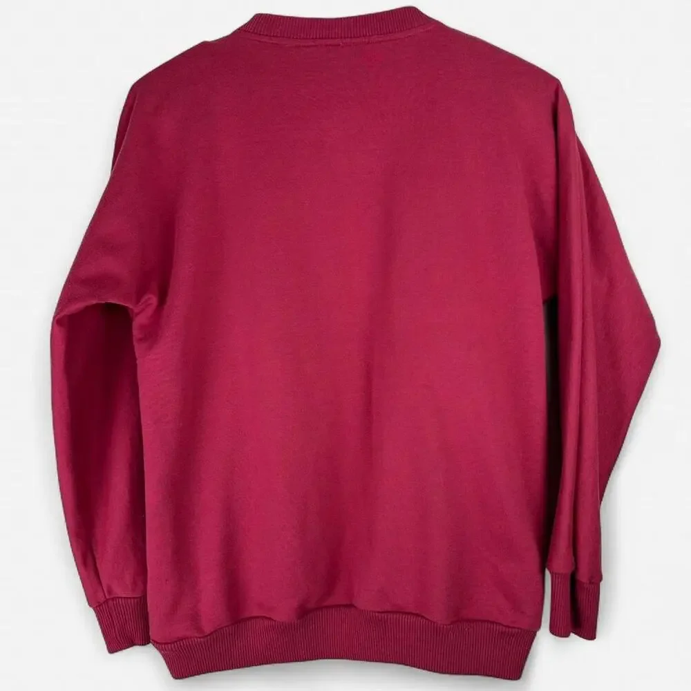 Vintage country suburbans red crewneck sweatshirt size s